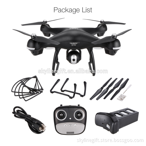 Hottest Drone S70W 2.4GHz GPS Professional Drone with Camera 720P Wifi FPV RC Drone Quadcopter Altitude Hold G-sensor